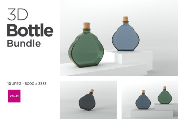 3D Bottle Mockup Bundle Vol-21: A Strategic Tool for Visual Storytelling and Brand Development