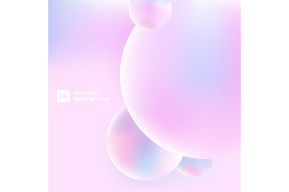 3D Circles Bubbles Pastel Color: A Fresh Take on Digital Design