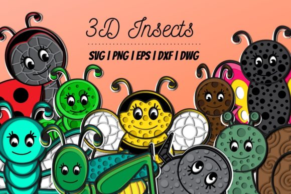 3D Layered Insects SVG Bundle: A Practical Resource for Digital Creators and Designers