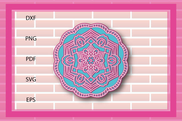 3d Moms Decorative Layer Mandala SVG8: A Unique Approach to Digital Art and Design
