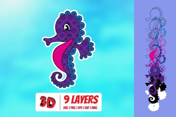 3D Sea Horse SVG: A Detailed Evaluation for Designers and Creators