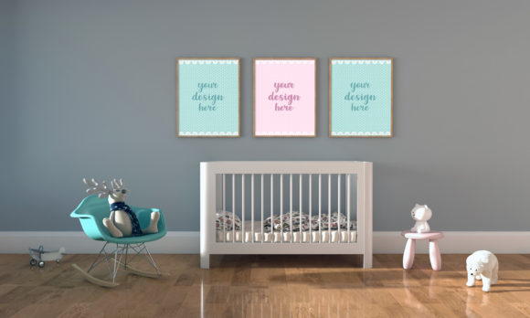 A 3D Rendering Colorful Room for Kids: A Creative and Functional Space