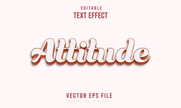 Attitude Editable 3D Text Effect: What It Is and Who It Helps