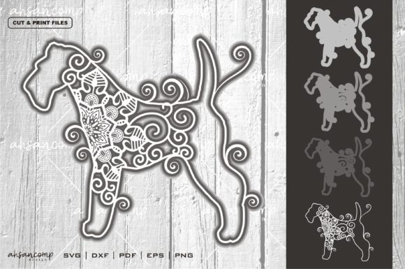 Dog Mandala Vector 3D Layered 3: A Unique Approach to Digital Art and Design