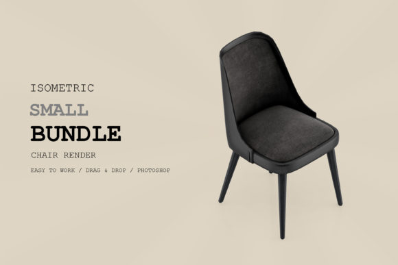 Exploring the Versatility of Isometric Chair 3D Render Pack 237