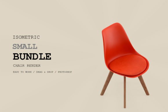 Exploring the Versatility of Isometric Chair 3D Render Pack 198