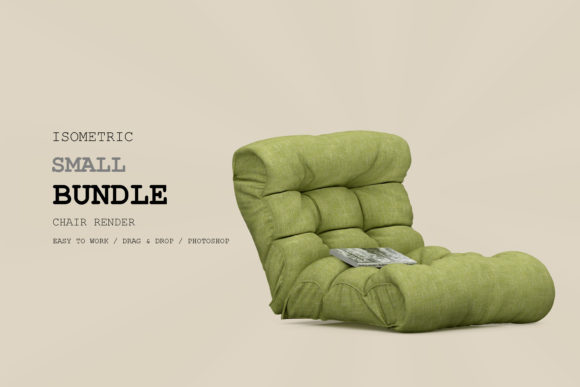 Isometric Armchair 3D Rendering Pack 178: A Practical Resource for Design and Visualization
