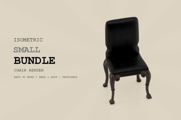 Isometric Chair 3D Render Pack 288: A Versatile Tool for Creative and Professional Use