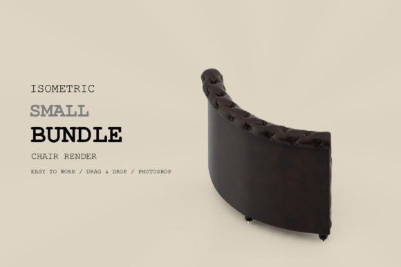Isometric Chair 3D Render Pack 293: A Versatile Tool for Creative and Professional Use