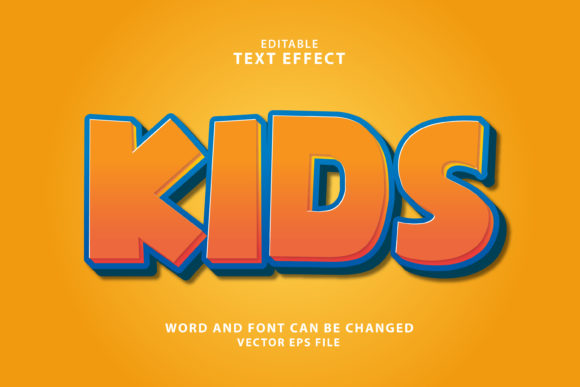 Kids 3d Editable Text Effect: A Creative Tool for Digital Expression