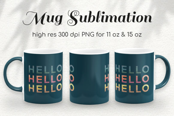 Papercut 3D Hello Coffee Mug Sublimation: A New Dimension in Personalized Drinkware